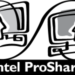 Intel ProShare Logo Vector