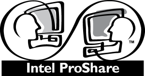 Intel ProShare Logo Vector