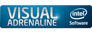 Intel Sofware Visual Adrenaline Logo Vector