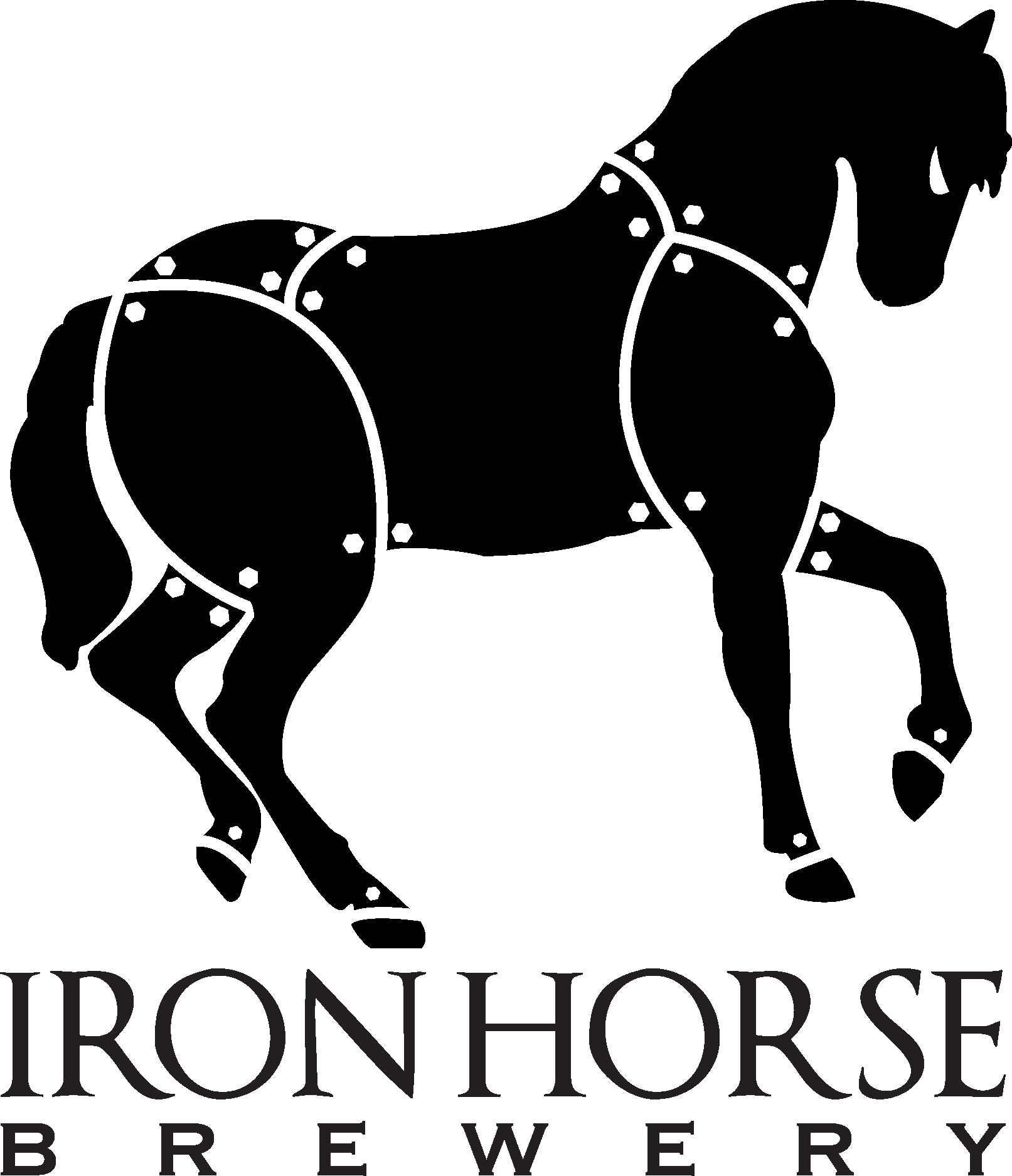 Iron Horse Brewery Logo Vector