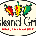 Island Grill Logo Vector