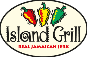 Island Grill Logo Vector