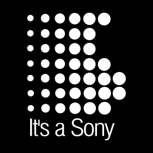 It’s a Sony white Logo Vector