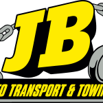 JB Auto Transport & Towing Logo Vector