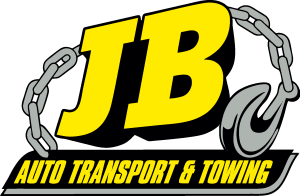 JB Auto Transport & Towing Logo Vector