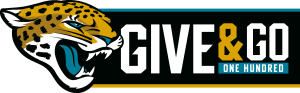 Jacksonville Jaguars Give & Go 100 Program Logo Vector