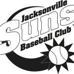 Jacksonville Suns  black Logo Vector