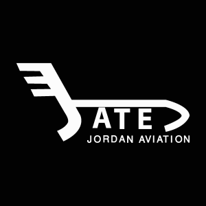 Jordan Aviation white Logo Vector