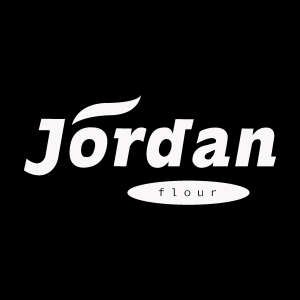 Jordan Flour white Logo Vector
