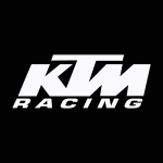 KTM Racing white Logo Vector