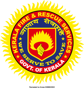 Kerala Fire & Rescue Logo Vector