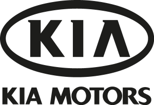 Kia Motors black Logo Vector