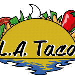 LA Taco Logo Vector