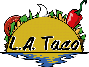 LA Taco Logo Vector