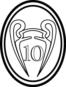 La Decima Real Madrid Logo Vector