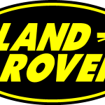 Land Rover Black and Yellow Logo Vector