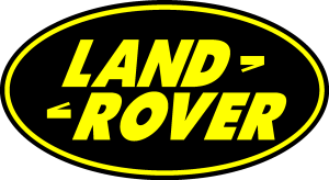 Land Rover Black and Yellow Logo Vector