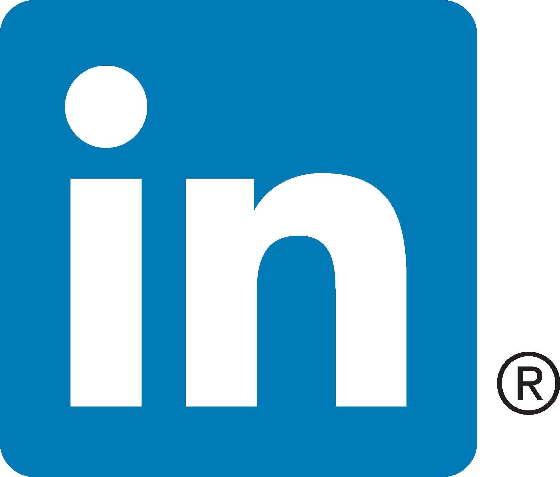 LinkedIn [in] icon Logo Vector