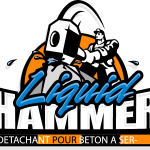 Liquid Hammer Logo Vector