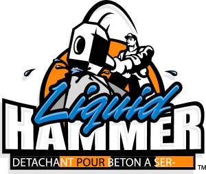 Liquid Hammer Logo Vector