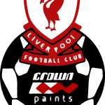 Liverpool Football Club   Crown Paints Sponsor Logo Vector