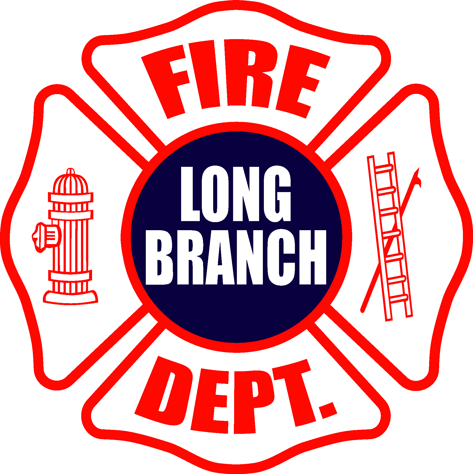 Long Branch Fire Department Logo Vector - (.Ai .PNG .SVG .EPS Free 