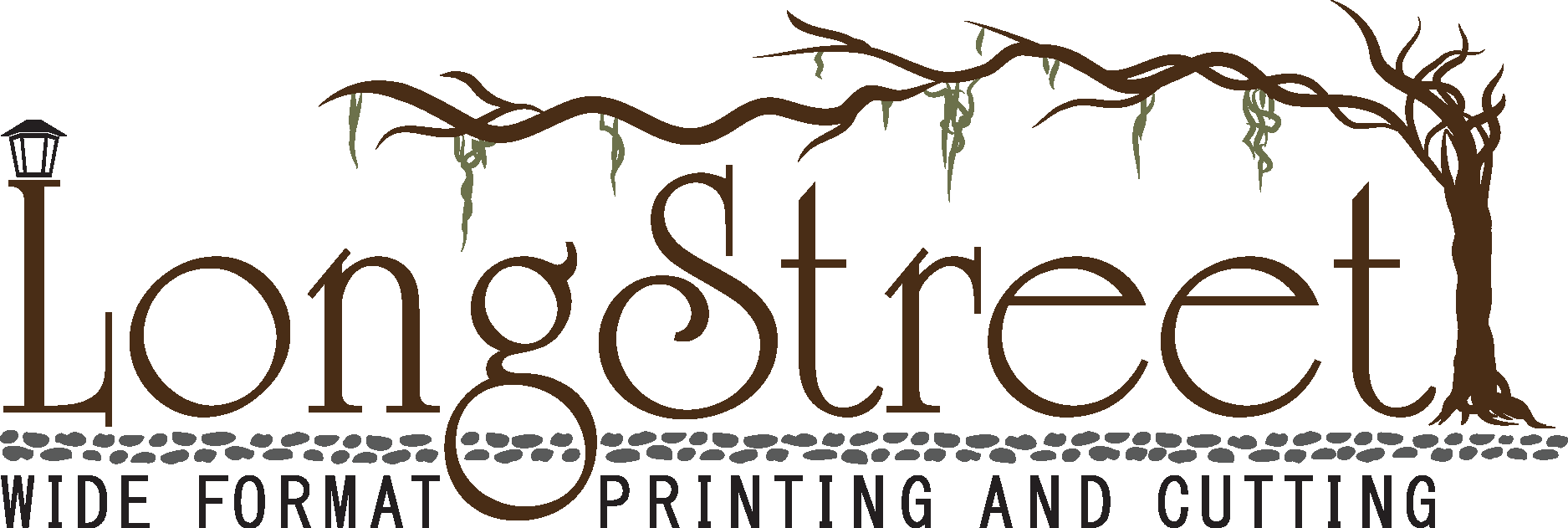 LongStreet Printing Logo Vector