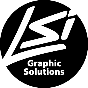 Lsi Graphic Solutions Black Logo Vector