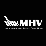 MHV Federal Credit Union white Logo Vector