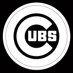 MLB UBS Black and White Logo Vector