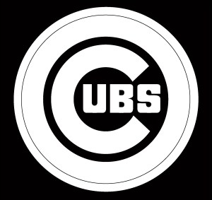 MLB UBS Black and White Logo Vector
