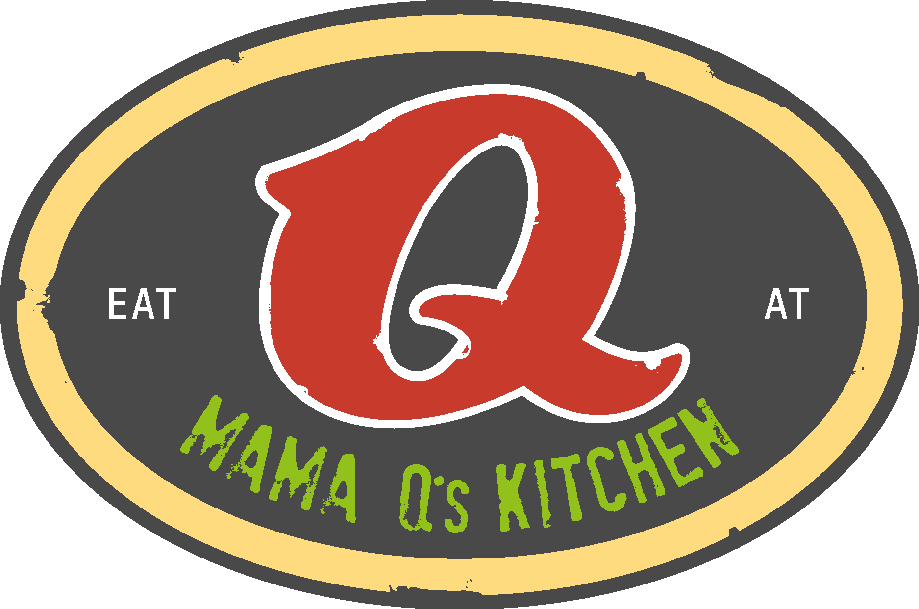 Mama Q’s Kitchen Logo Vector