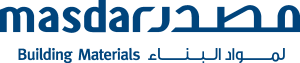 Masdar Building Materials Wordmark Logo Vector