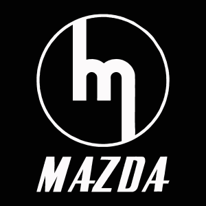 Mazda (1959) white Logo Vector