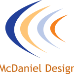 McDaniel Design Logo Vector