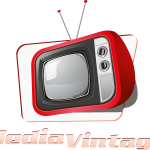 Media Vintage Logo Vector