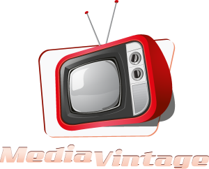 Media Vintage Logo Vector