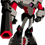 Megatron Animated Logo Vector