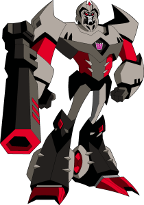 Megatron Animated Logo Vector