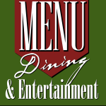 Menu Dining & Entertainment Logo Vector