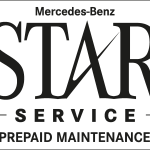 Mercedes Benz Star Service Prepaid Maintenance Logo Vector