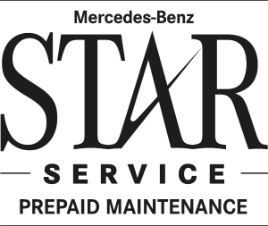 Mercedes Benz Star Service Prepaid Maintenance Logo Vector