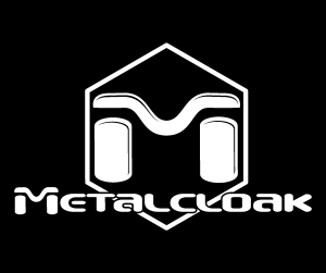 Metalcloak White Logo Vector