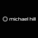 Michael Hill white Logo Vector