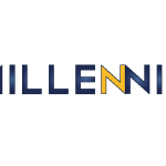 Millennium Title Logo Vector