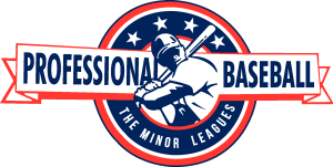 Minor League Baseball 1990s Logo Vector