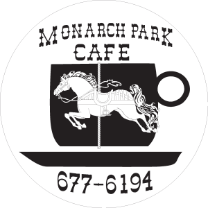 Monarch Park Cafe Logo Vector