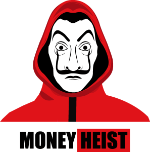 Money Heist Logo Vector