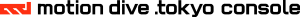 Motion Dive Tokyo Console Logo Vector