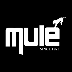 Mule Lighting white Logo Vector